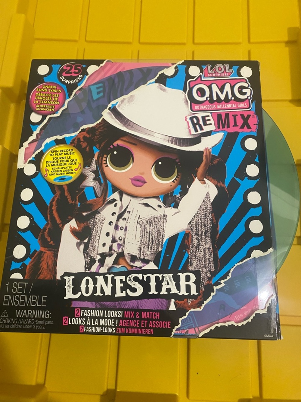 L.O.L. Surprise! O.M.G. Remix Lonestar Doll - White, Black & Silver